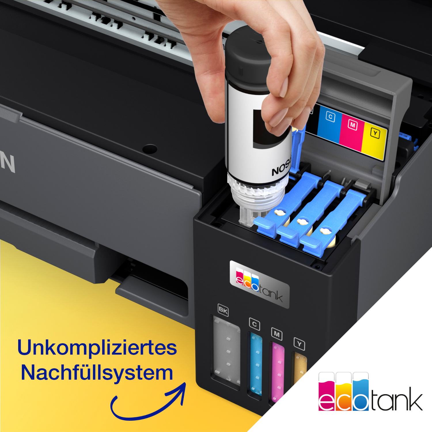 Bild von Epson EcoTank ET-14100 - A3-Tintentankdrucker B-Ware A3+, Drucker, USB, WLAN, Tintentanksystem