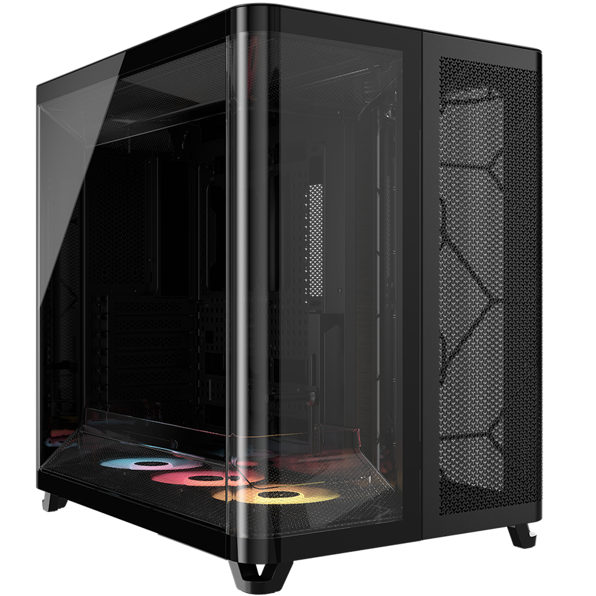 Bild von CORSAIR AIR 5400 RS-R ARGB schwarz | PC-Gehäuse B-Ware