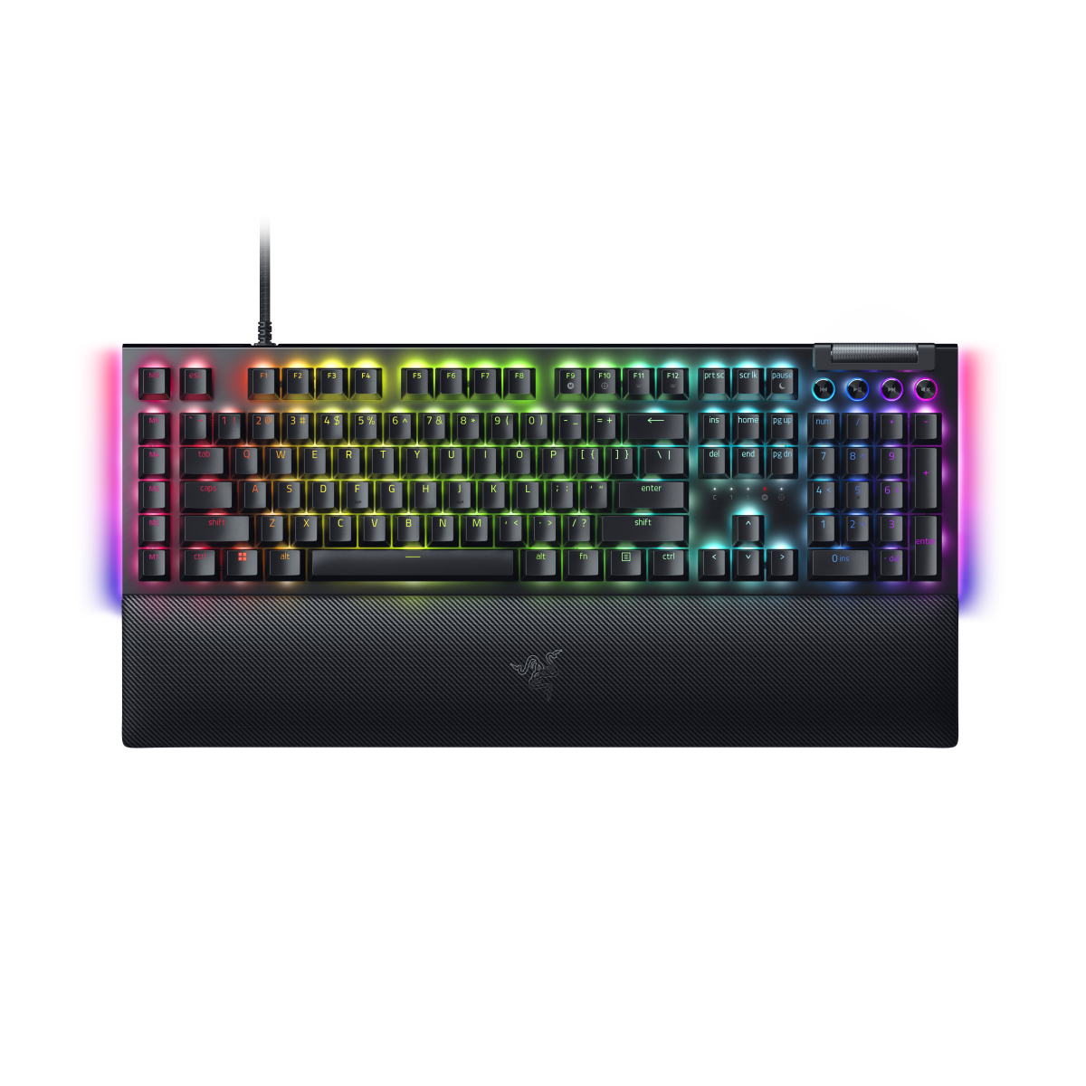 Bild von Razer BlackWidow V4 Gaming Tastatur (gelbe Switches) - Gaming Tastatur mit Razer Yellow Switches