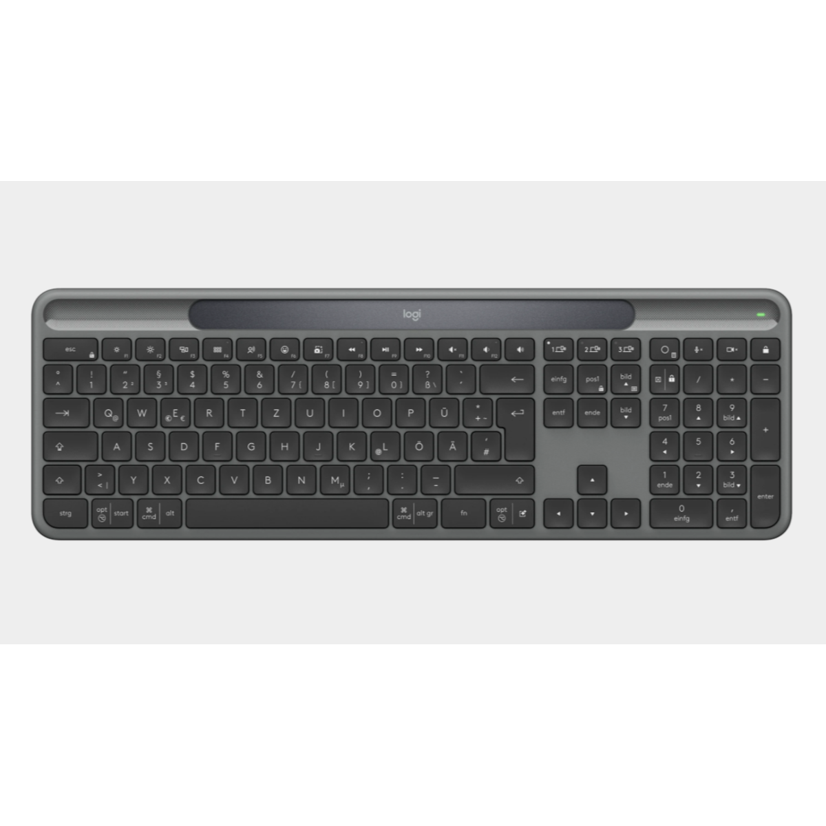 Bild von Logitech Signature Slim Solar+ K980, Kabellose Tastatur