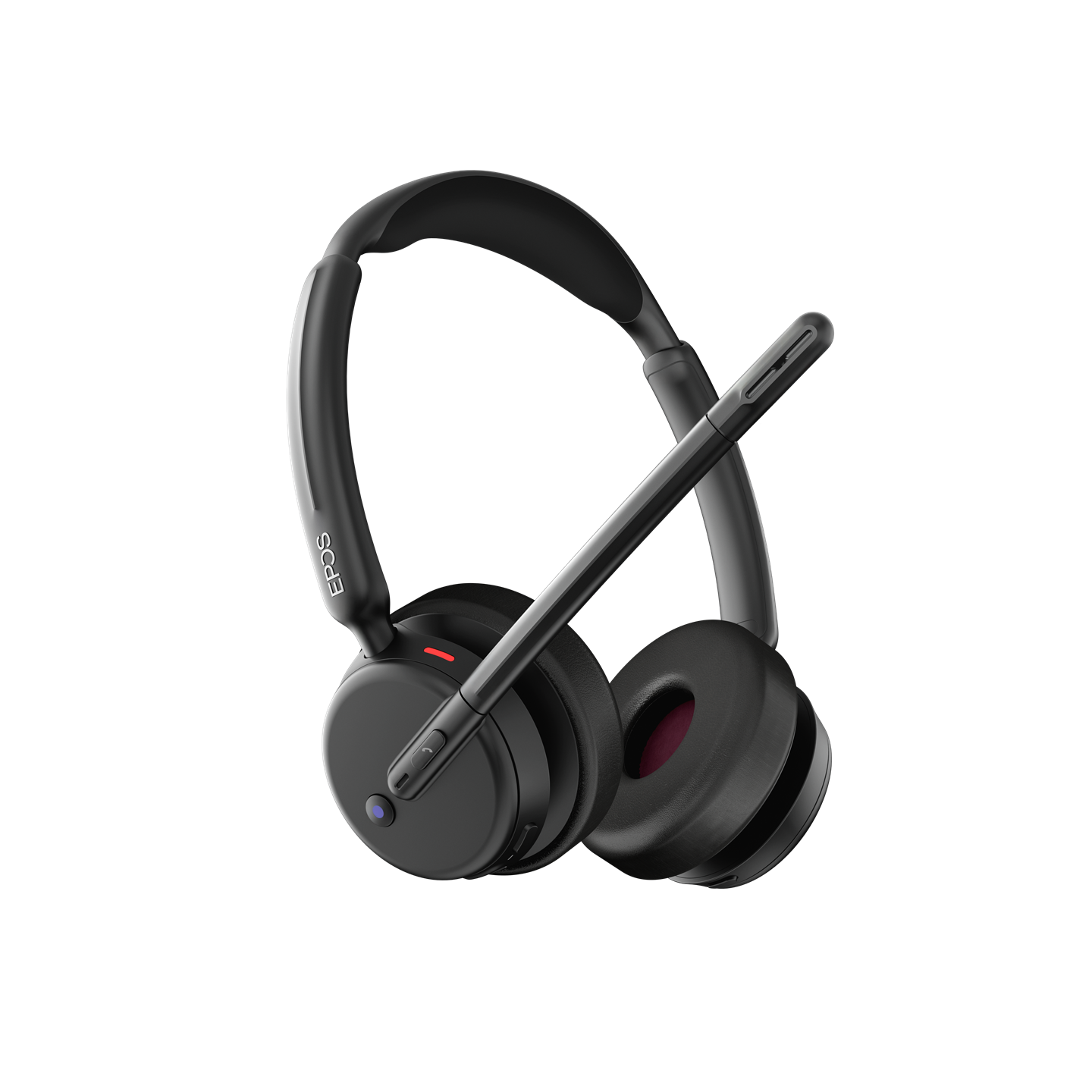 Bild von Epos Impact 500, Binaurales (beidseitiges)-Headset, Bluetooth ANC, MS Teams zertifiziert, incl. USB-C Dongle mit USB-A-Adapter