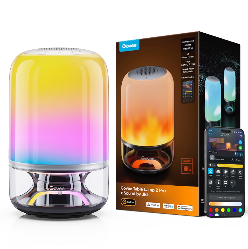 Bild von Govee - Tischlampe 2 Pro x Sound von JBL