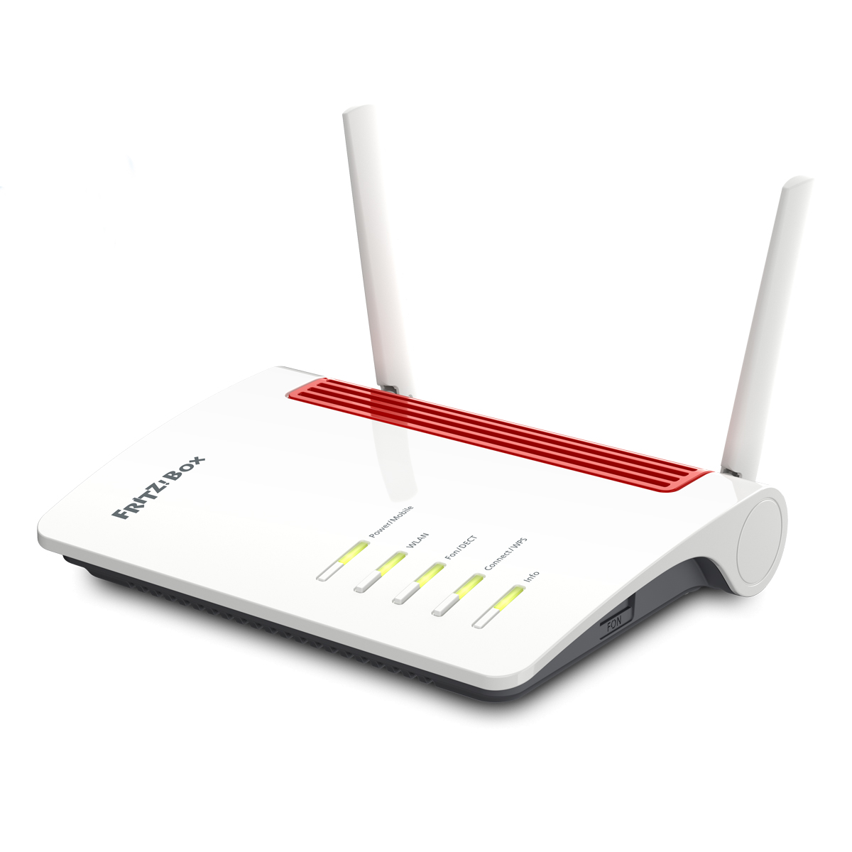 Bild von FRITZ!Box 6850 4G WiFi 5 (WLAN AC) Router, Dualband, max. 1.300 Mbit/s, 4G/LTE bis 300 Mbit/s