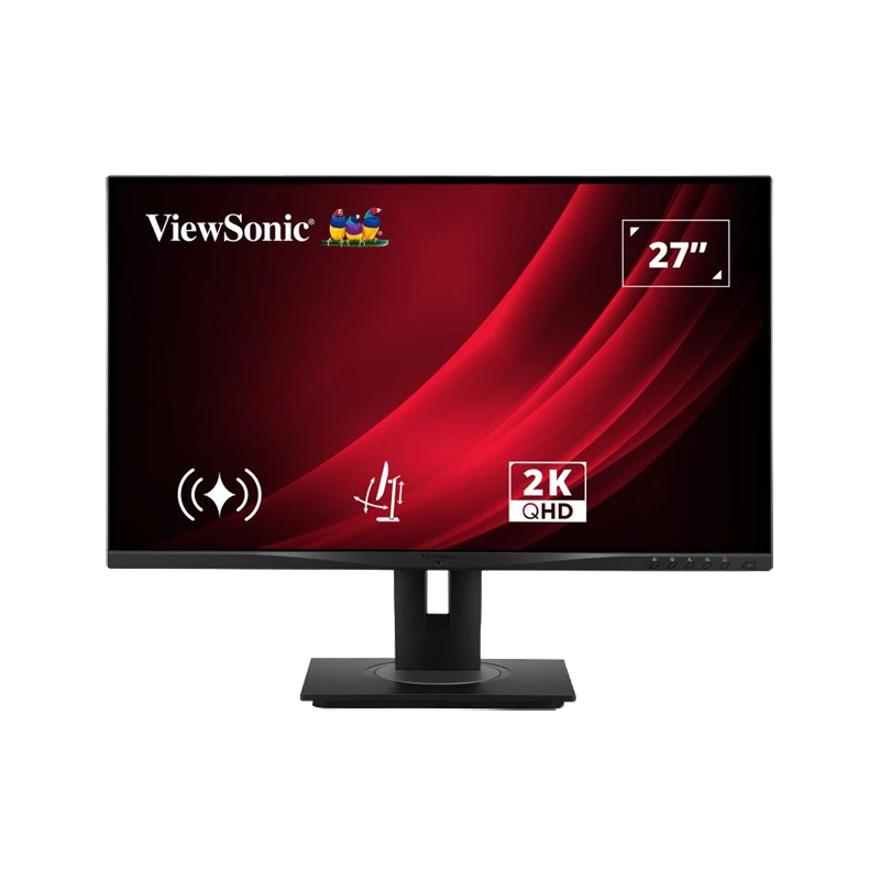 Bild von ViewSonic VG2748A-2K LED Office Monitor 68,58 cm (27 Zoll) Schwenk und höhenverstellbar mit Pivot und intelligenten Sensorfunktionen, QHD, 16:9, 5ms,