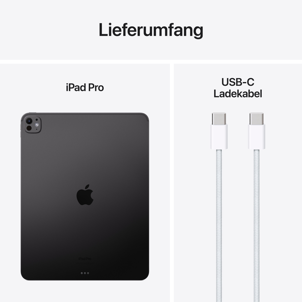 Bild von Apple iPad Pro 13 Wi-Fi 256GB space schwarz (7.Gen.)