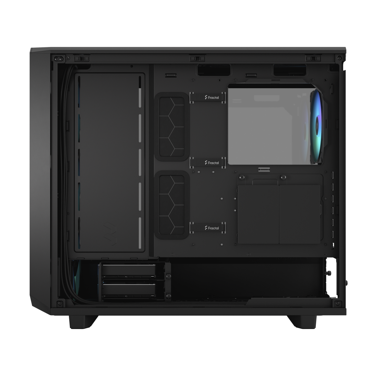 Bild von Fractal Design Meshify 2 Lite RGB Black TG | PC-Gehäuse B-Ware