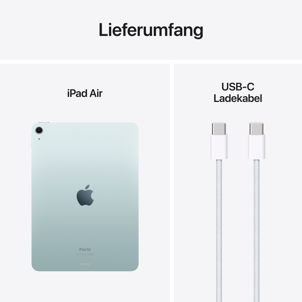 Bild von Apple iPad Air 11 Wi-Fi 128GB (blau) 6.Gen