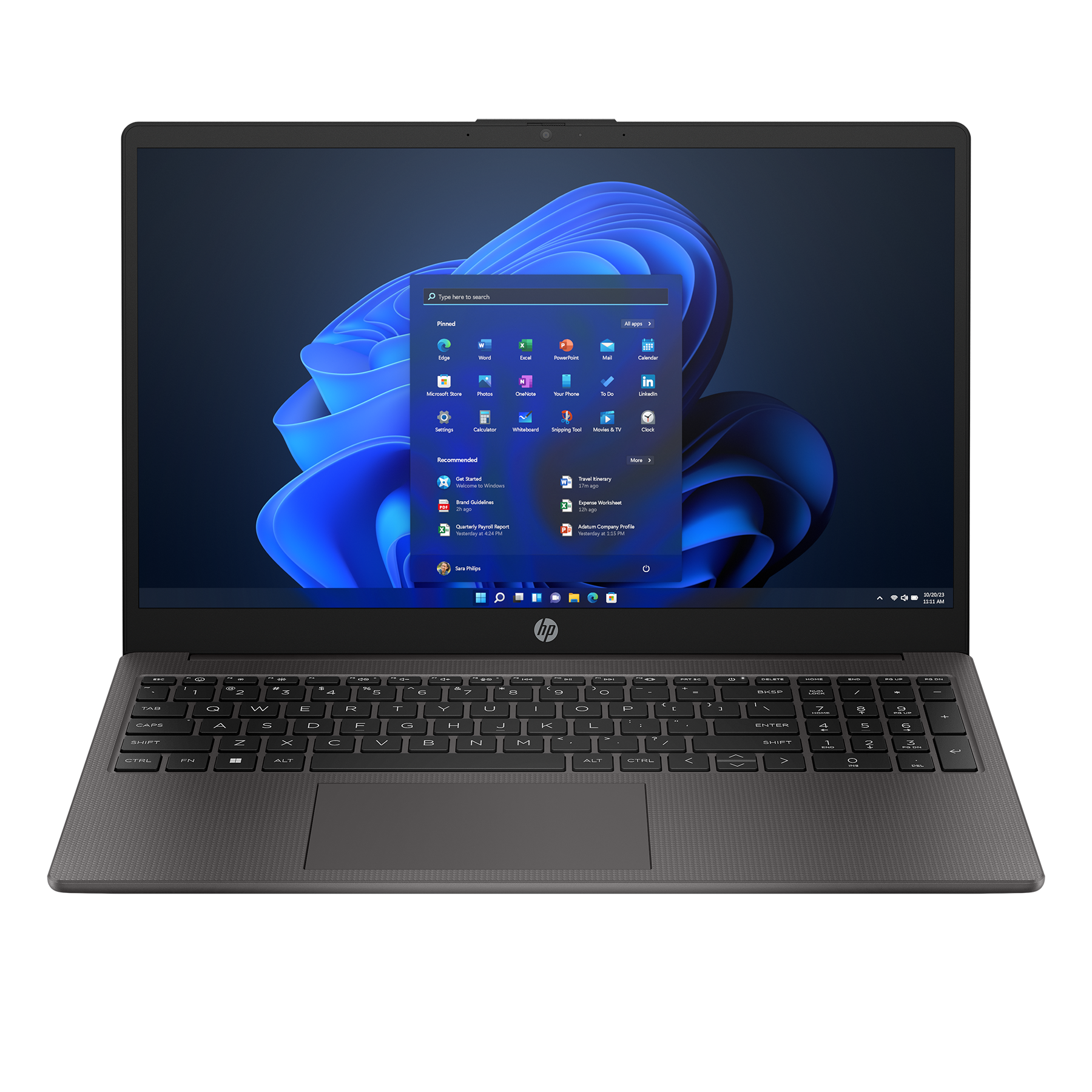 Bild von HP 255 G10 853T1ES 15,6" FHD IPS, AMD Ryzen 7 7730U, 16GB RAM, 512GB SSD, Windows 11