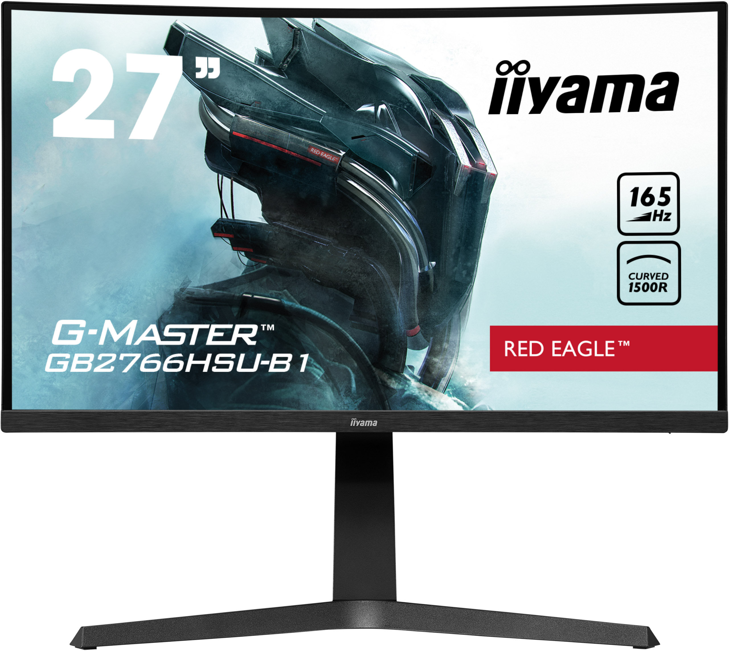 Bild von Iiyama G-Master GB2766HSU-B1 Gaming Monitor - Curved, 165 Hz