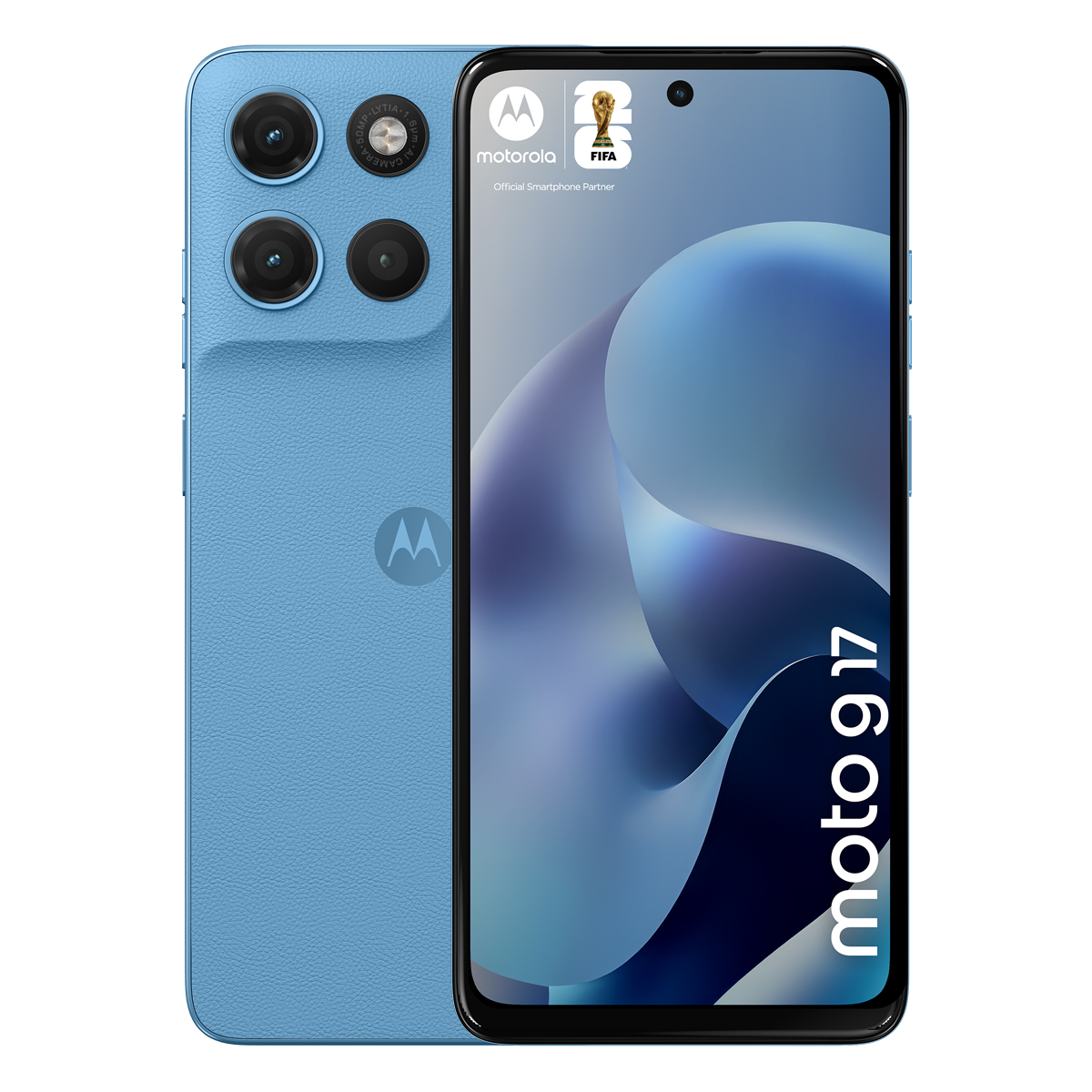 Bild von Motorola Moto G17 128GB Alaskan Blue 17,07 cm (6,72") LCD Display, Android 15, 50MP Dual-Kamera