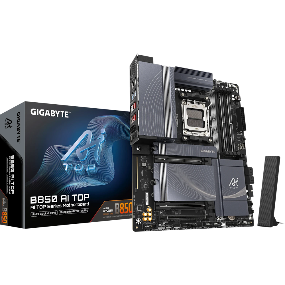 Bild von GIGABYTE B850 AI TOP Mainboard Sockel AM5