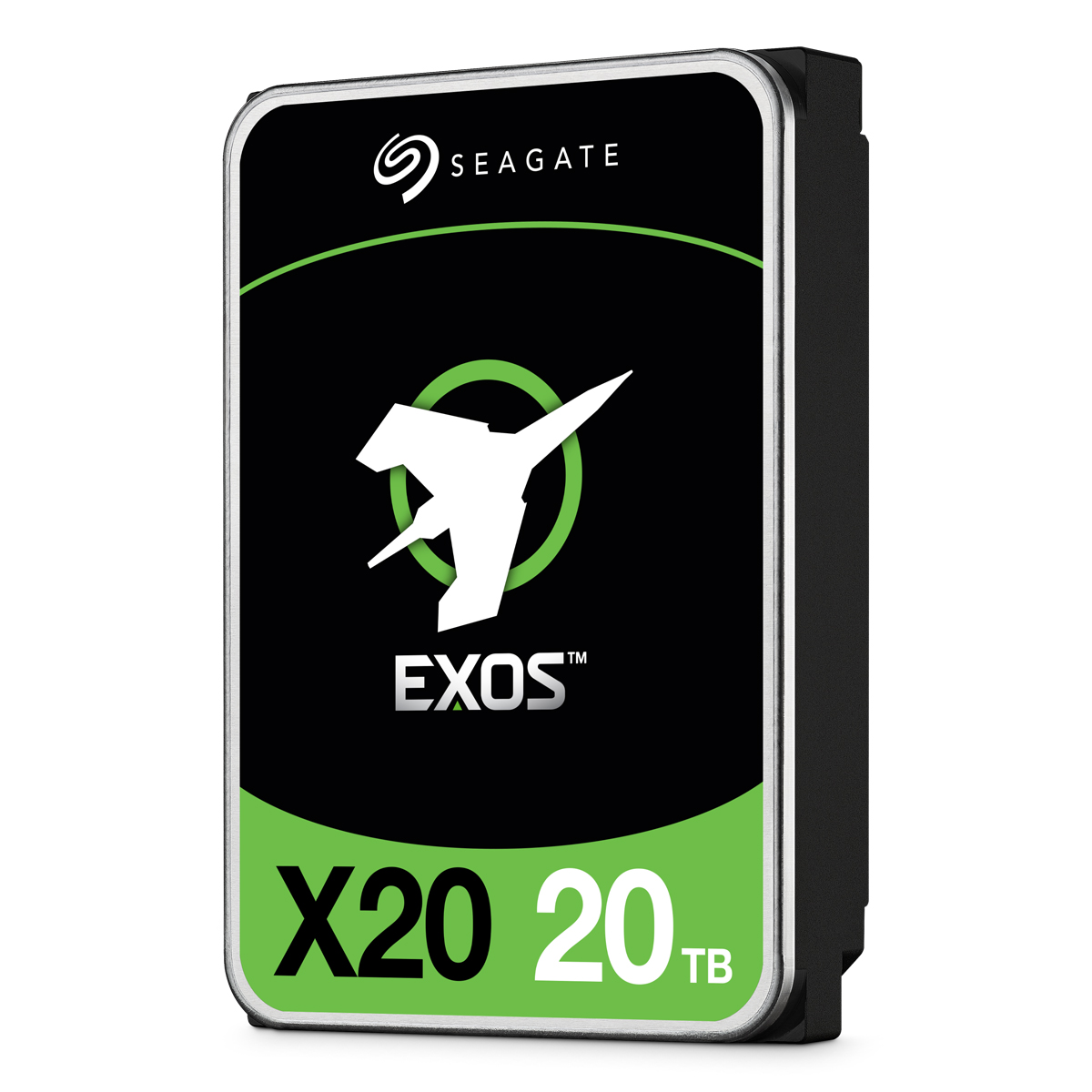 Bild von Seagate Exos X20 20TB 3.5 Zoll SAS 6Gb/s CMR B-Ware Interne Enterprise Festplatte mit FastFormat (512e/4Kn)