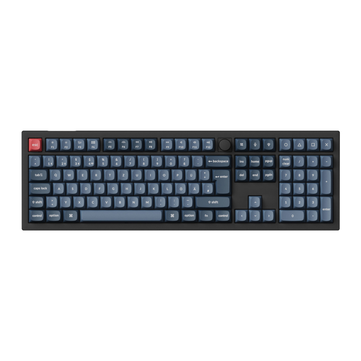 Bild von Keychron V6 Max QMK/VIA Wireless Custom Mechanical Keyboard (German Layout)