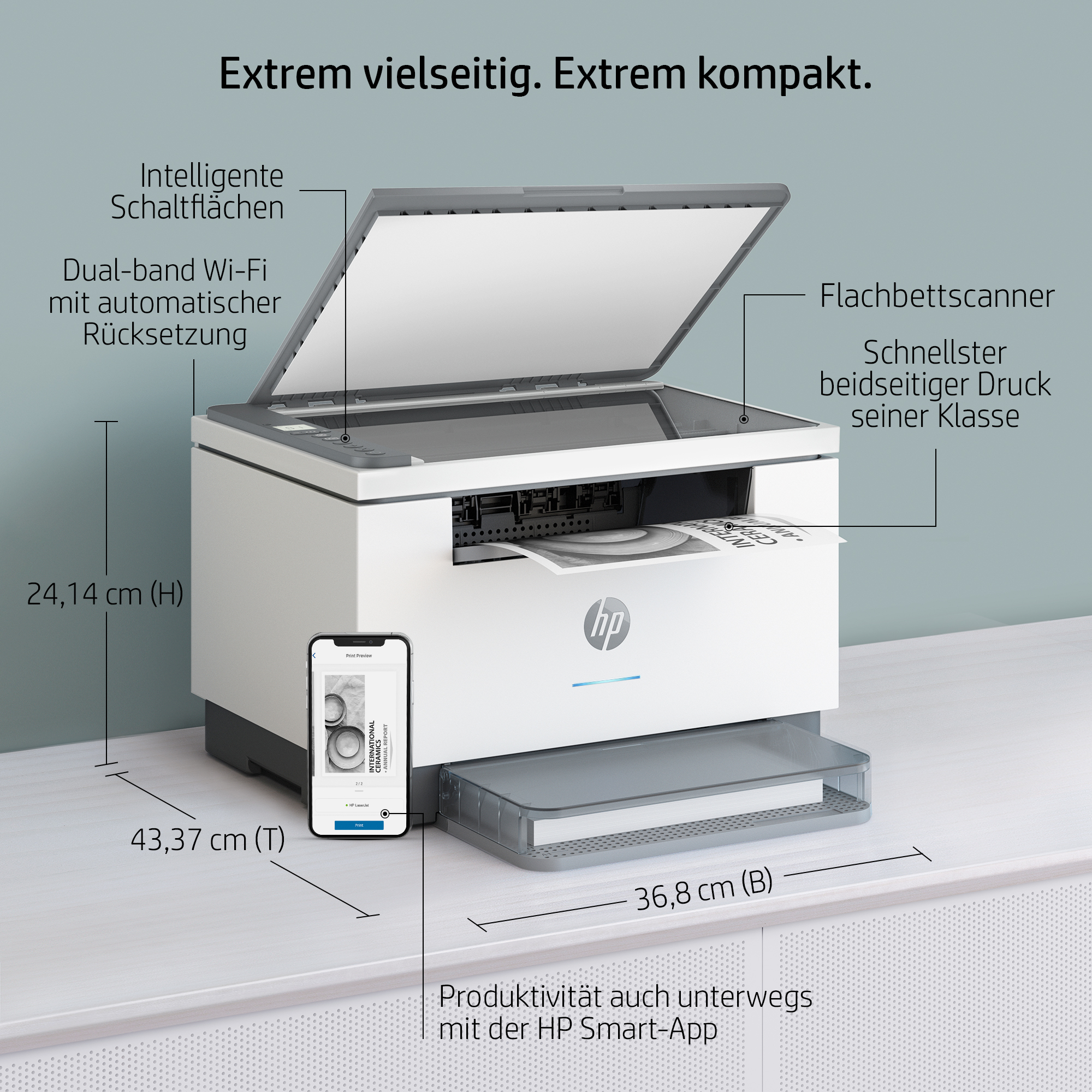 Bild von HP LaserJet MFP M234dw