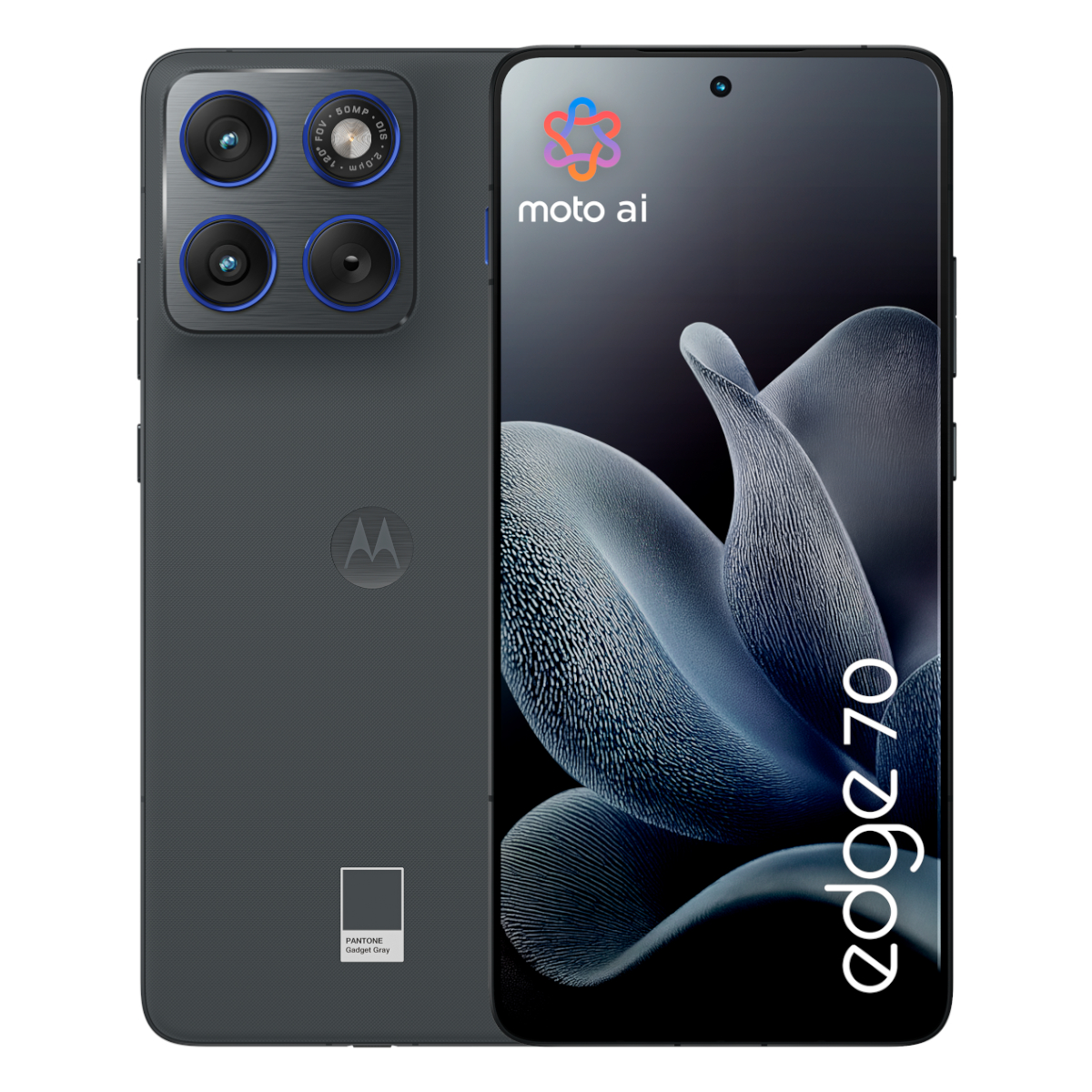 Bild von Motorola Edge 70 512GB Gadget Gray 16,94cm (6,67") OLED Display, Android 16, 50MP Dual-Kamera