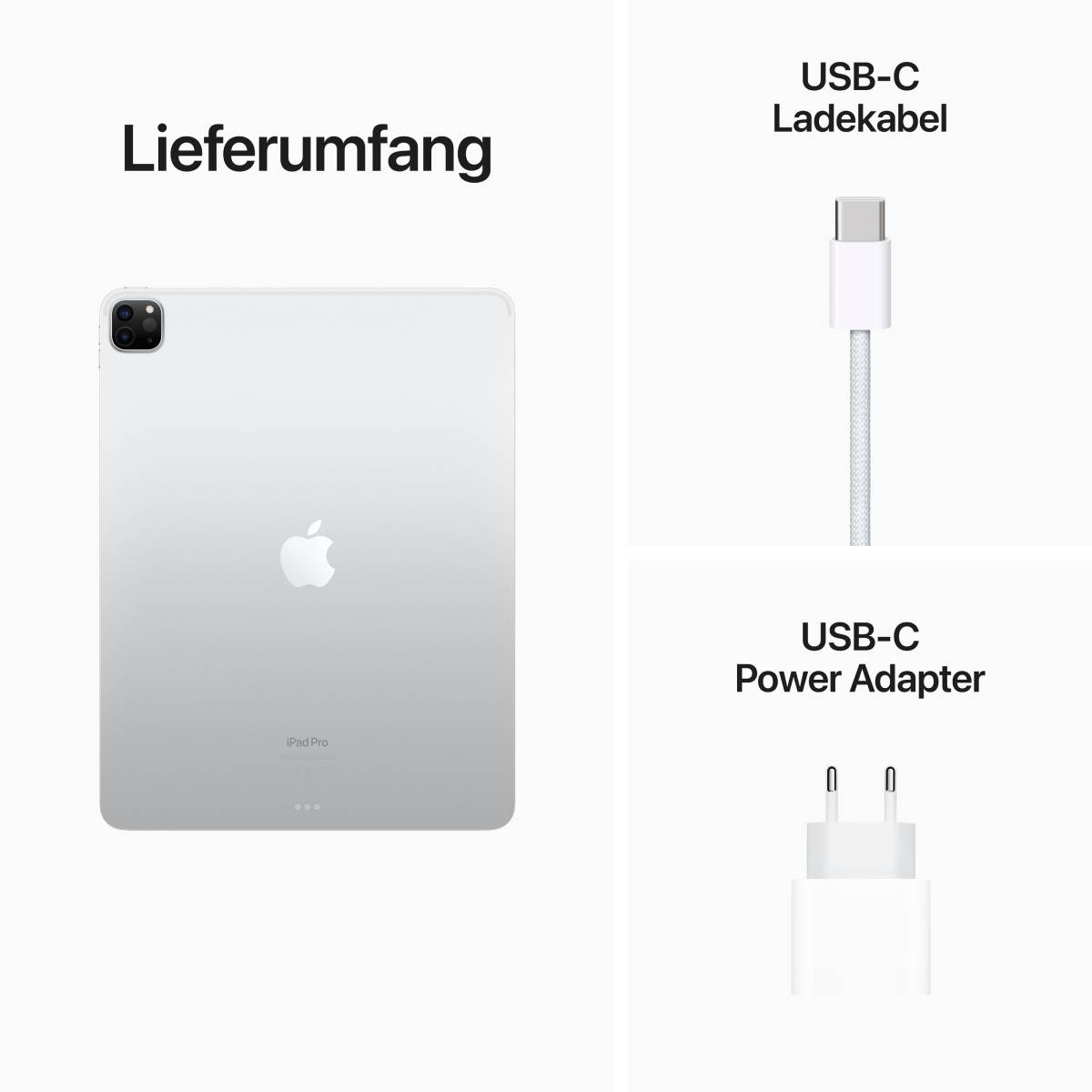 Bild von Apple iPad Pro 12.9 Wi-Fi 128GB silber (6.Gen. 2022)