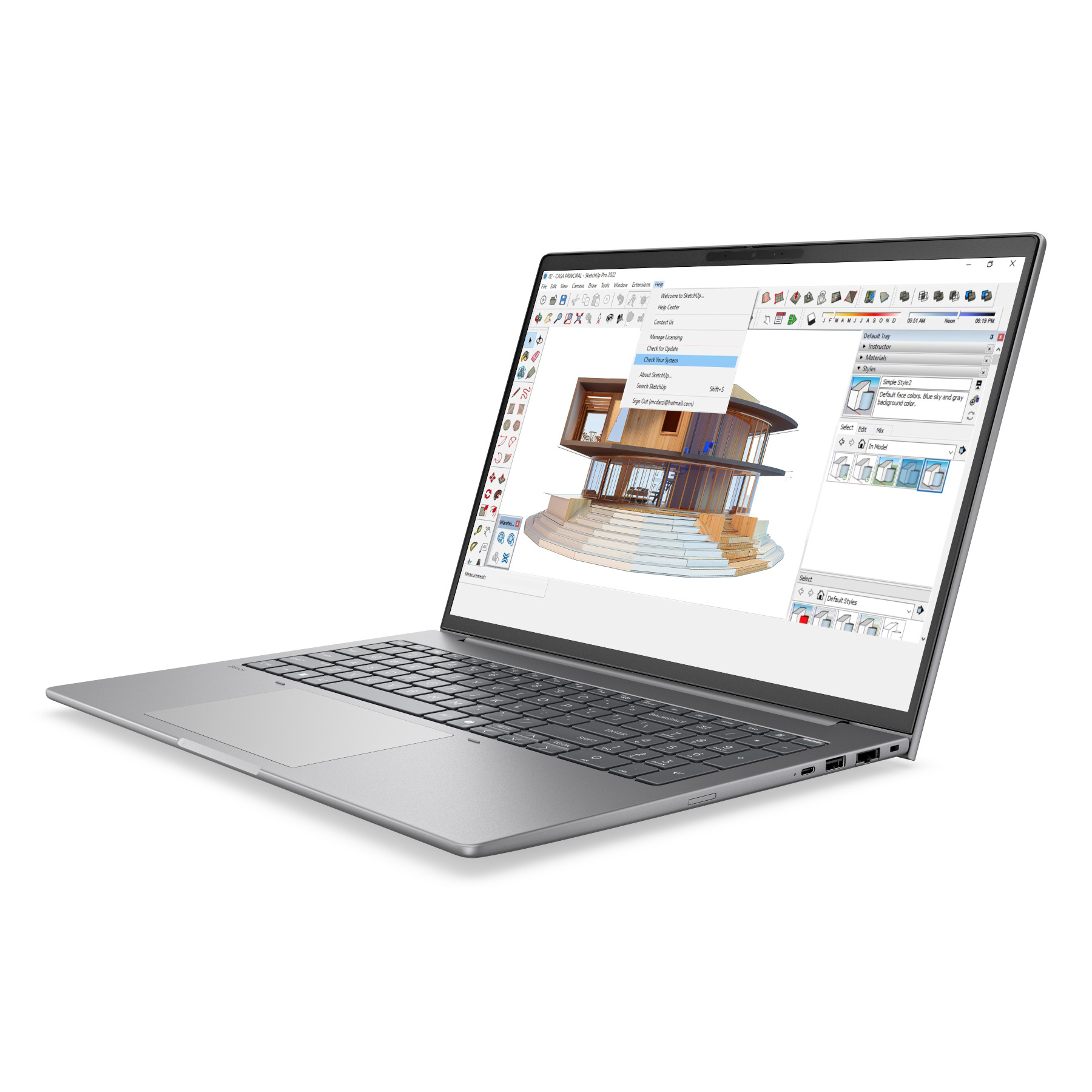 Bild von HP ZBook 8 G2i 16 E15JBES