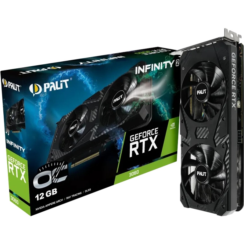 Bild von PALIT RTX3060 Infinity 2 OC 12GB Grafikkarte