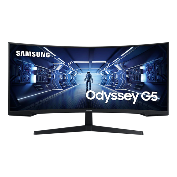 Bild von Samsung Odyssey G5 C34G55TWWP Gaming Monitor - 165Hz, WQHD