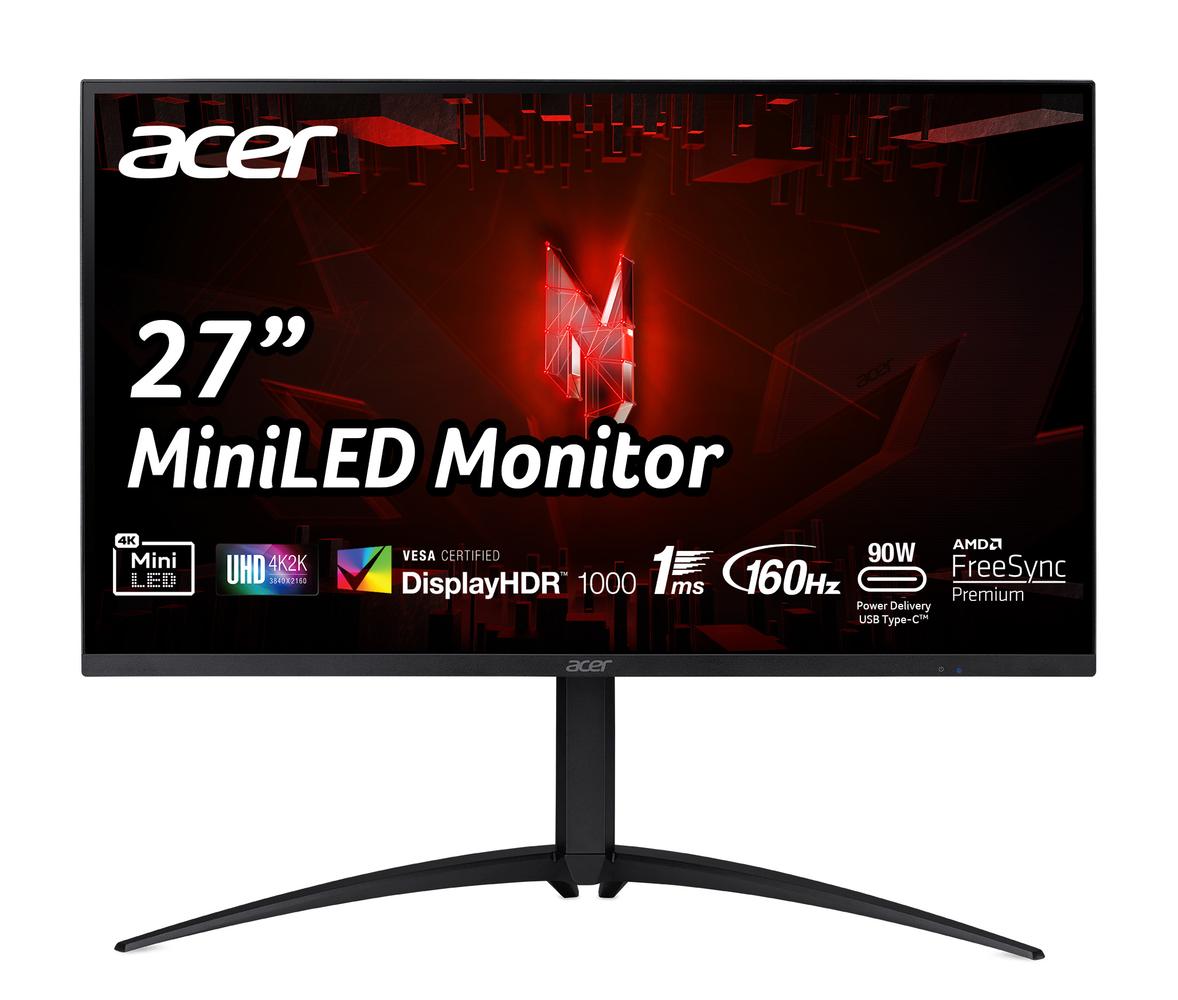 Bild von Acer Nitro XV2 (XV275KP3biipruzx) 27" 4K UHD Gaming Monitor