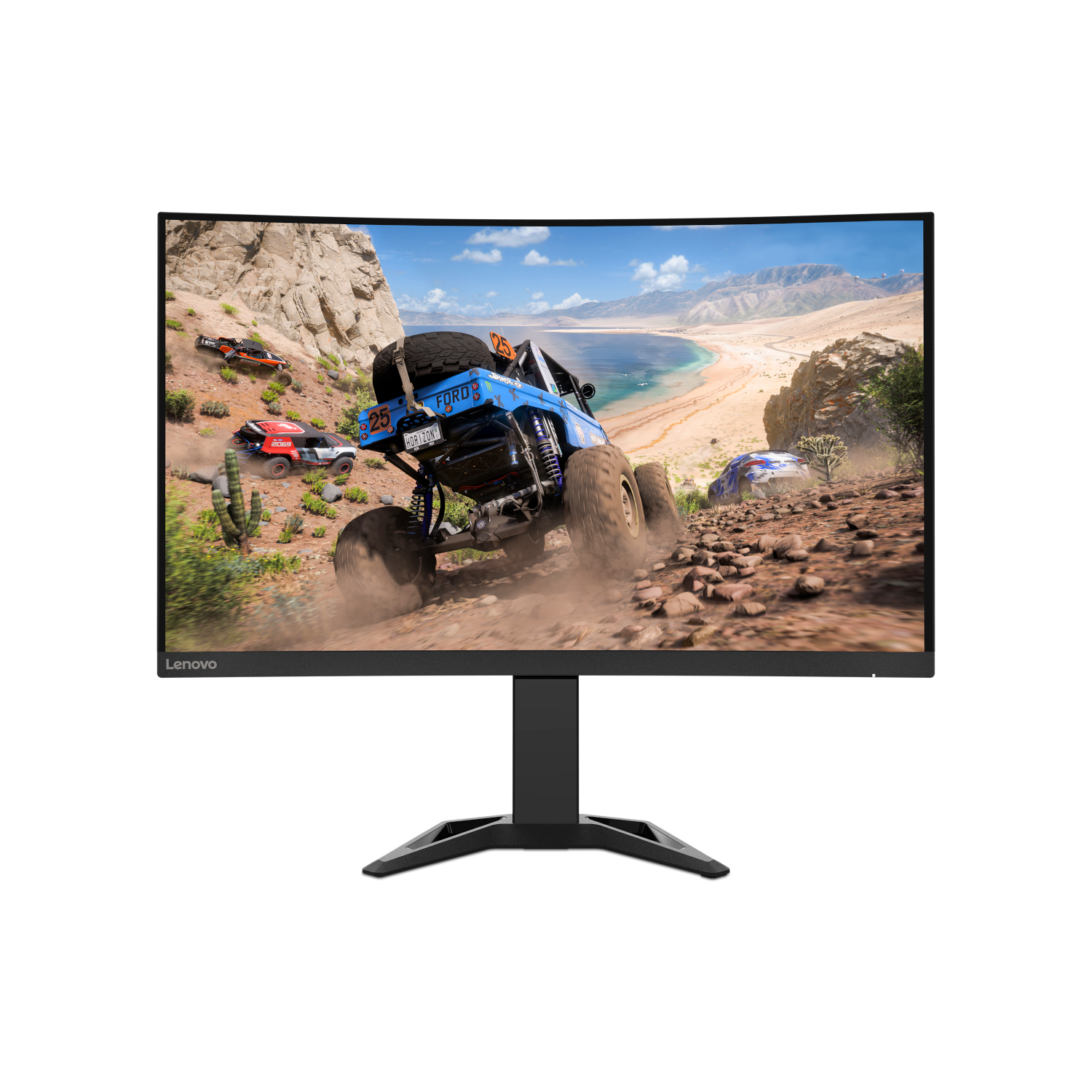 Bild von Lenovo G32qc-30 Gaming Monitor - QHD, Curved, 165Hz, FreeSync