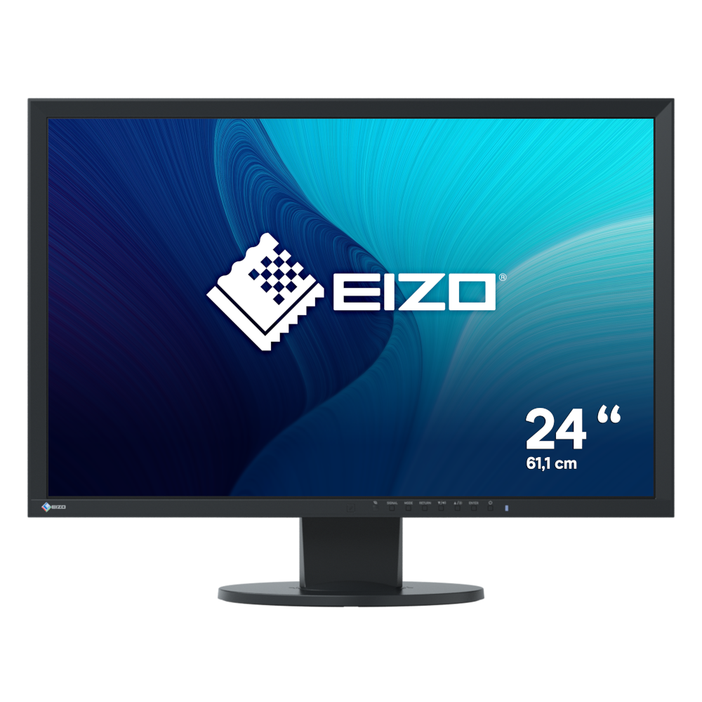 Bild von Eizo FlexScan EV2430-BK -LED, IPS-Panel, Höhenverstellung, DP