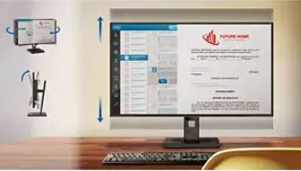Philips 40B1U5600 Office Monitor - UWQHD, Höhenverstell., USB-C_6