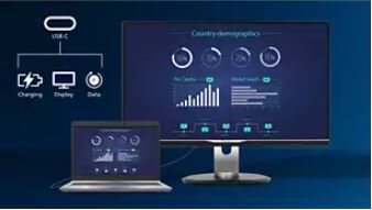 Philips 40B1U5600 Office Monitor - UWQHD, Höhenverstell., USB-C_5