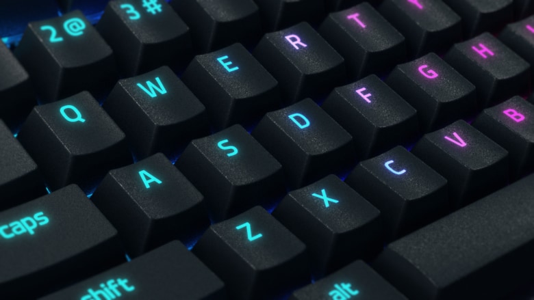 Razer BlackWidow V4 Pro Gaming Tastatur (gelbe Switches)_5