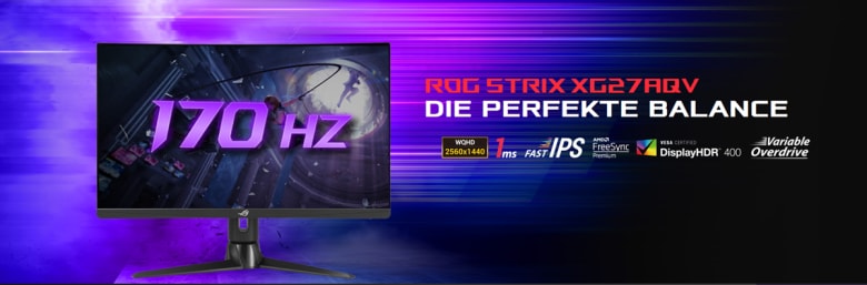 ASUS ROG Strix XG27AQV Gaming Monitor - IPS, QHD, HDR10, 165Hz_1