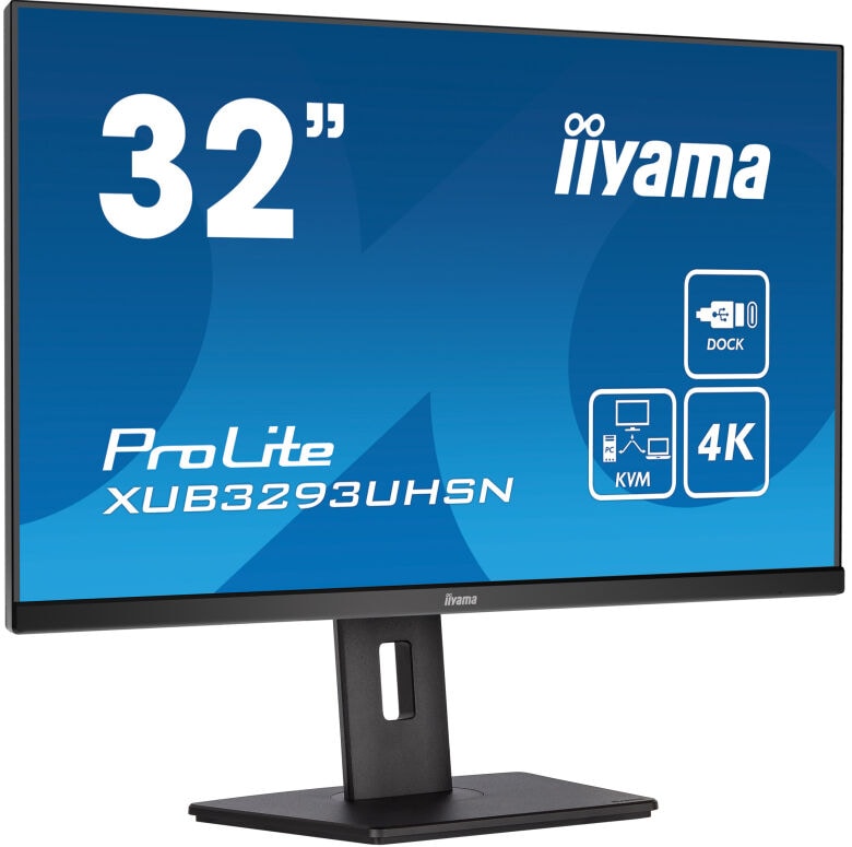Iiyama PROLITE XUB3293UHSN-B5 Business-Monitor - Pivot, USB-C_1