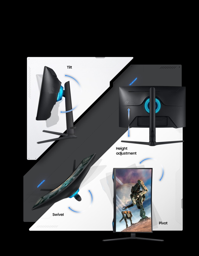 Samsung Odyssey G6 S32BG650EU Gaming Monitor - QHD, 240 Hz, USB_15