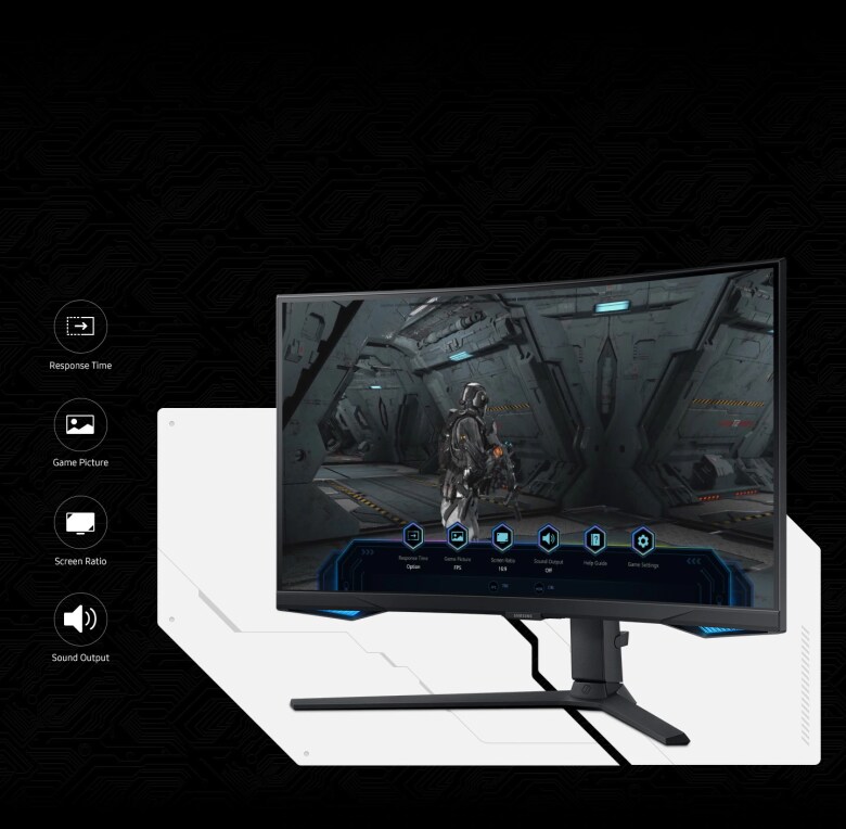 Samsung Odyssey G6 S32BG650EU Gaming Monitor - QHD, 240 Hz, USB_12
