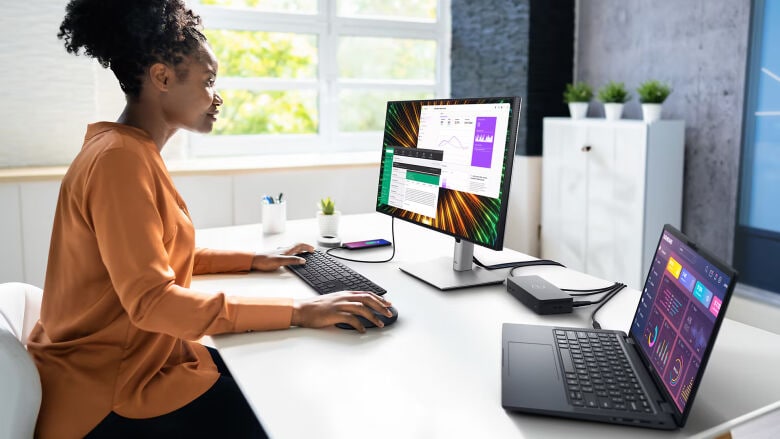Dell UltraSharp U2424H Office Monitor - IPS, Pivot, USB-C_3