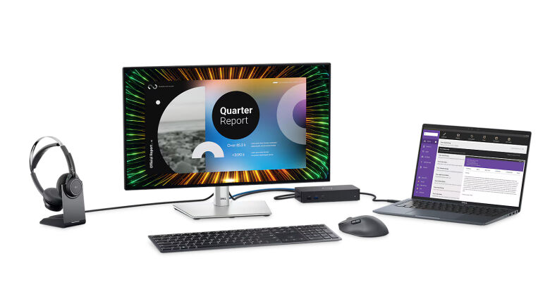 Dell UltraSharp U2424H Office Monitor - IPS, Pivot, USB-C_4
