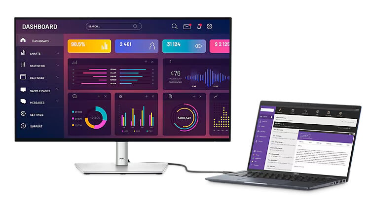 DELL UltraSharp U2724DE Office Monitor_4