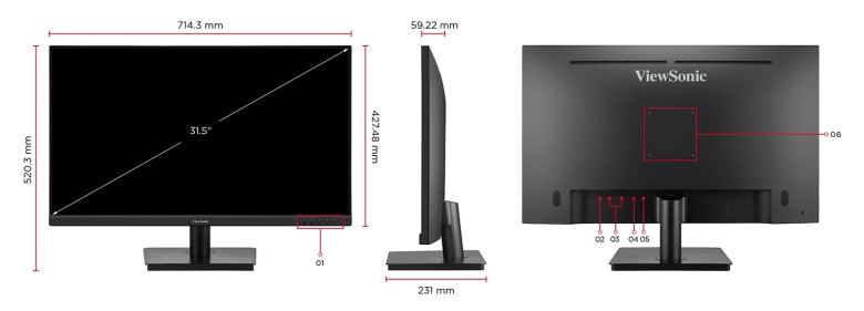 ViewSonic VA3208-4K-HD Monitor_9