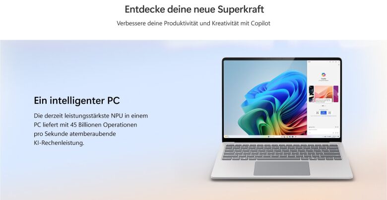 Microsoft Surface Laptop 7 13,5 Zoll Copilot+ PC for business - W11P_2