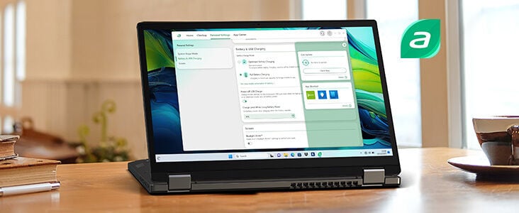 Acer Aspire Spin 14 Bild - Entdecken Sie mehr Möglichkeiten mit AcerSense