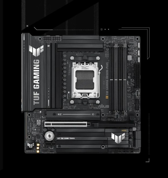 ASUS TUF GAMING B850M-PLUS WIFI Mainboard Sockel AM5_4