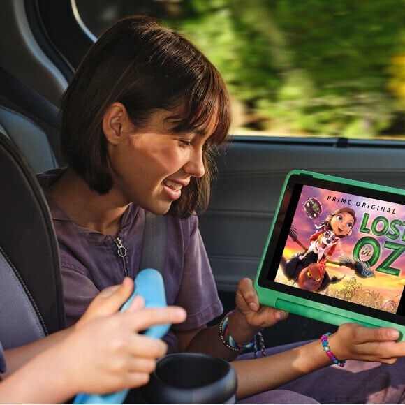 *EOL*Amazon Fire HD 10 Kids Pro-Tablet (2023), Happy-Day-Design _4