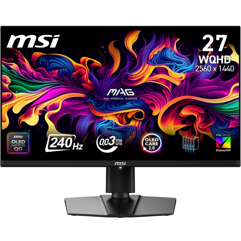 MSI MAG 271QP QD-OLED X24 Gaming Monitor- QD-OLED Panel_1