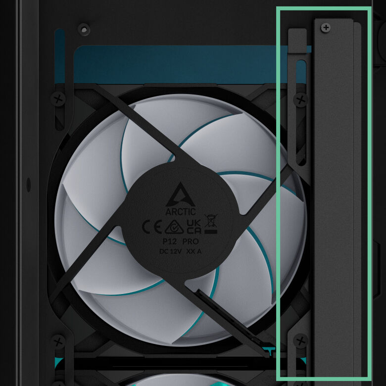 ARCTIC Xtender Mirror Black | PC-Gehäuse_4