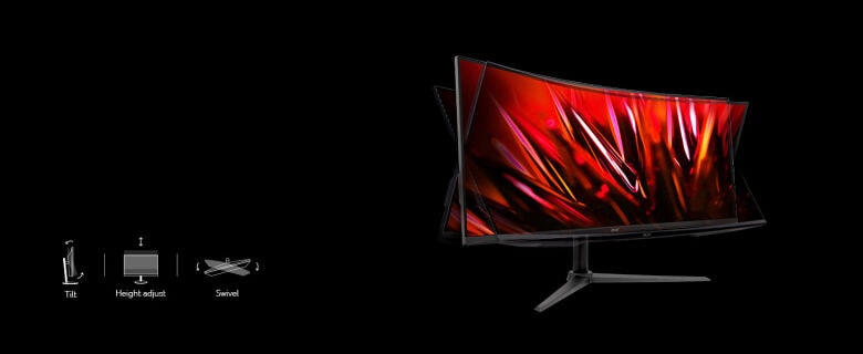Acer Nitro XZ0 (XZ340CUJ0bmiiphx) 34,0 Zoll WQHD Gaming Curved_8
