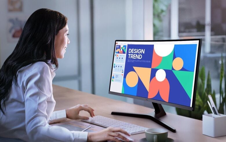 Samsung S27D396GAU Business Monitor - Curved, FHD, 100Hz_1