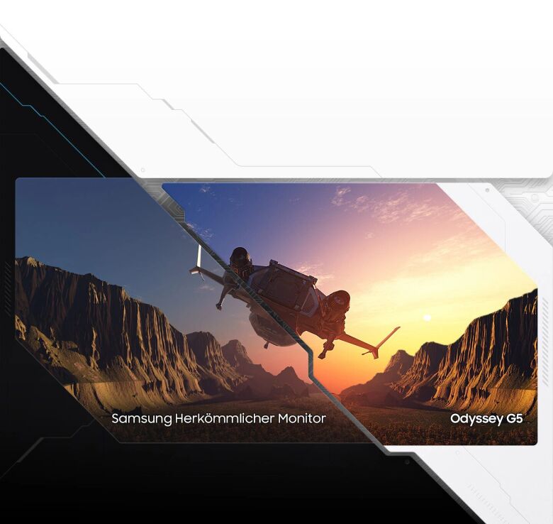 Samsung S27CG554EU Gaming Monitor - Curved, WQHD, 165Hz, 1ms_6
