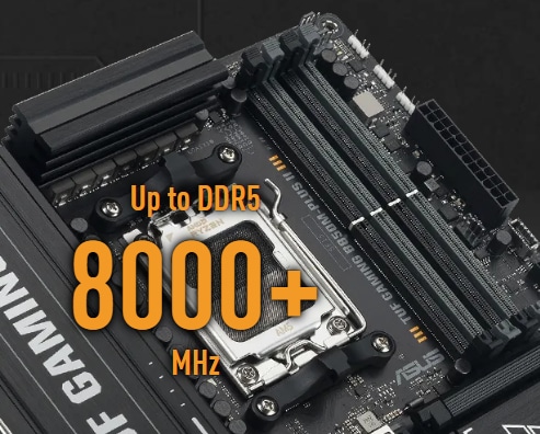 ASUS TUF GAMING B850M-PLUS WIFI Mainboard Sockel AM5_10
