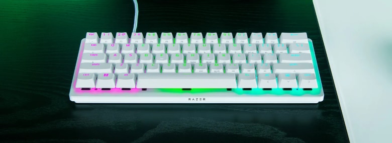 Razer Huntsman V3 Pro Mini White (analoge Switches)_2
