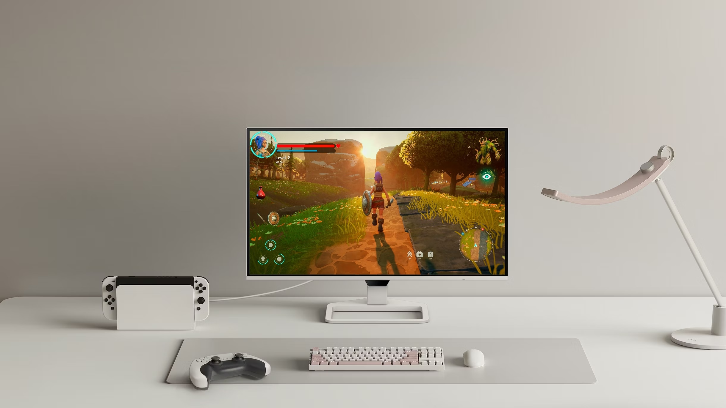 BenQ EW270Q Entertainment Monitor 68,58cm (27 Zoll) weiß_3
