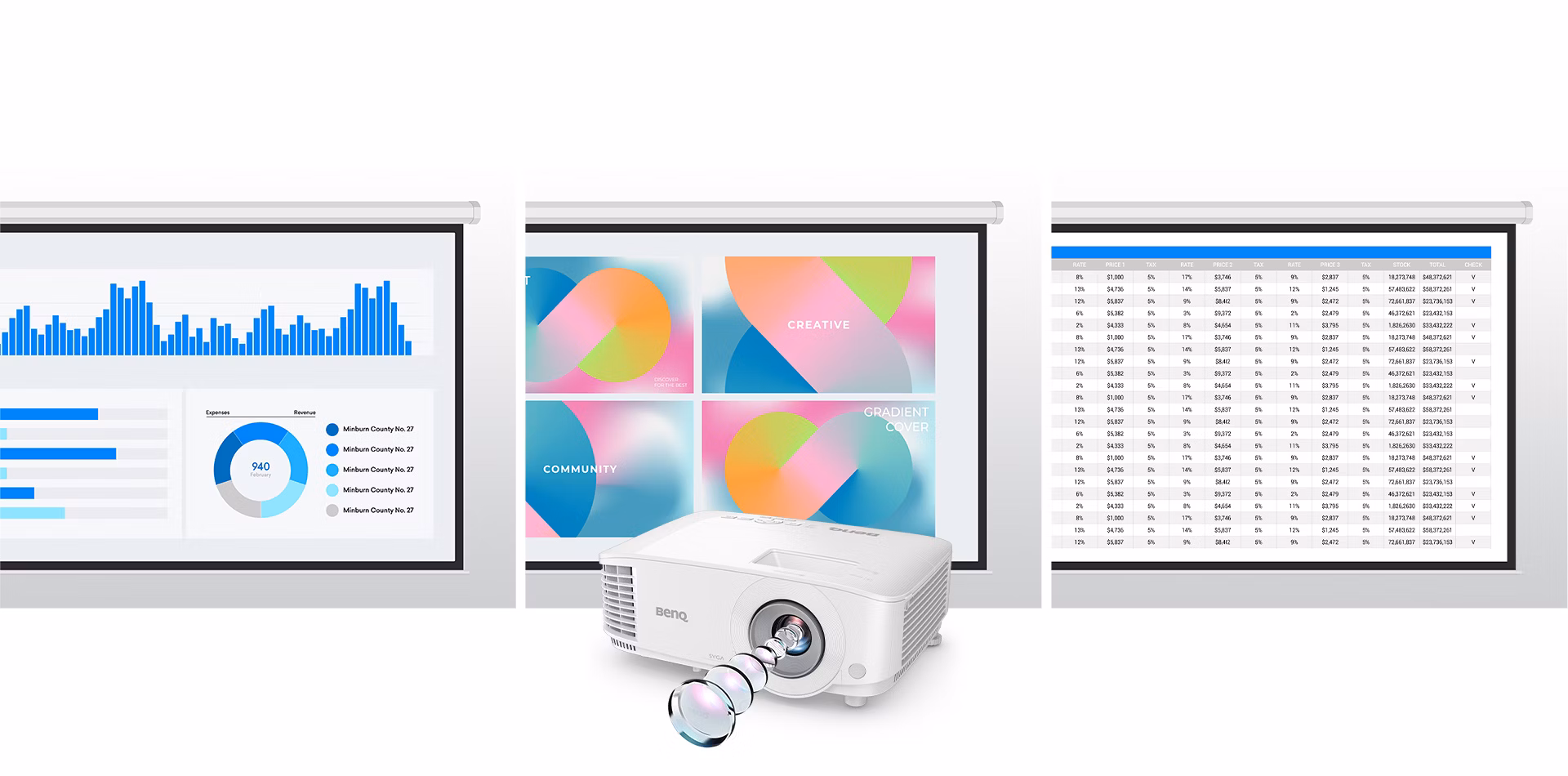 BenQ MS560 Business Beamer mit 4000 ANSI Lumen, SVGA-Auflösung, _7